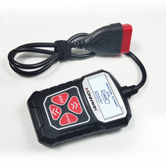 OBD2 Car Diagnostic Scanner EOBD Scan Tool DTC Engine Code Reader Voltage Test Built-in Speaker