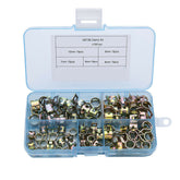 75Pcs Spring Clip Fuel Hose Line Pipe Tube Band Clamp Fastener Pipe Clip Assortment Kit 6mm/7mm/8mm/9mm/10mm