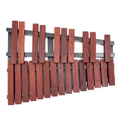 25 Notes Wooden Xylophone Percussion Educational Gift with 2 Mallets