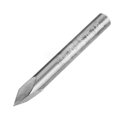 5pcs 6mm Shank 0.1mm Tip 45 Degree Tungsten Steel Engraving Bit CNC Tool