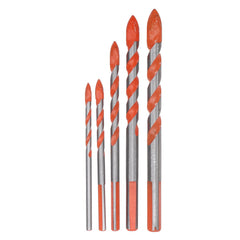 5Pcs 4/5-10mm Triangle Shank Drill 4/5/6/8/10mm Ceramic Glass Hole Wall Twist Spiral Bit