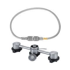 3-in-1 Gas Tank Adapter Burners Extension Tube Flat Gases Tanks Stoves Accessories