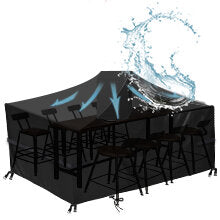 200x160x80cm 600D Oxford Cloth Dustproof Sofa Cover Waterproof Furniture Protector
