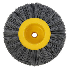 150x40mm M14 Wire Drawing Wheel Brush 80/120/180/320 Grit Drum Burnishing Polishing Wheel