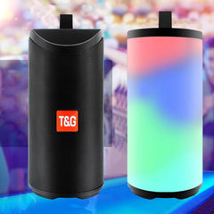 Bluetooth Speaker Portable Colorful Light Waterproof OutdoorWireless Speakers Soundbar Subwoofer Loudspeaker Support TF MP3