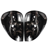 Car Rear Left/Right Tail Brake Light without Bulb Wiring Harness Smoke Black