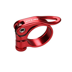 Aluminum Bike Seat Post Clip Ultralight Quick Release Bike MTB Mountain 31.8/34.9mm Bicycle Seat Post Seatpost Clamp Outdoor Cycling