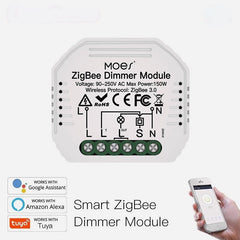 Smart Dimmer Switch Module Hub Required App Alexa Google Home Voice Control 1/2Way
