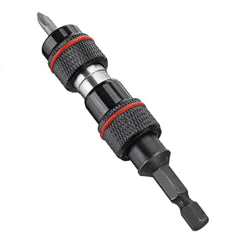 Magnetic Screw Drill Bit Holder Angle Pivoting Bit Tip Holder Magnetic Screwdriver Drill Bit Drive Guide Extension Adapter
