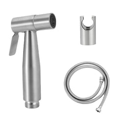 3Pcs/Set Stainless Steel Bathroom Hand Held Bidet Toilet Faucet Sprayer