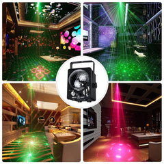 18W LED RGB Stage Projector Light Lamp DJ Club Disco Party with Remote Control