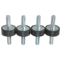 4pcs M6x20x8mm Doubles Ends Rubber Mounts Anti-vibration Rubber Mounts
