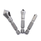 3pcs Countersink Drill Bit HSS Deburring Drill Bit Metal Tool