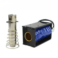 12V 2.8A 33.6W Pull Stroke 25mm Starting Force 7.4KG High Power Solenoid Lock