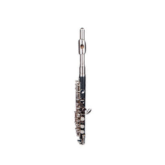 Professional Nickel Plated Piccolo Excellent Ebonite Rubber Wood Piccolo Key of C Piccolo Set