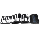 88 Keys Professional Hand Roll Up Keyboard Piano Built in Dual Speakers