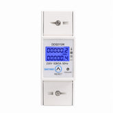 Reset and Reset Backlight Display Single-phase Household Rail Multi-function Energy 230V Meter