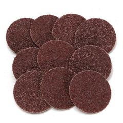 10pcs 2 Inch 50mm 36 Grit Roll Lock Sanding Discs
