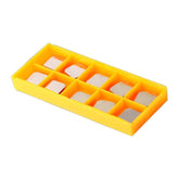 10pcs Square Type Cermet Insert Milling Blade Cermet Grade Carbide Inserts Milling Tool Turned Blades