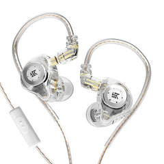 Dual Magnetic Circuit Dynamic Drive 10mm Earphone Hi-Fi Bass Earbud Sport Noise Cancelling Headset for KZ EDXPRO ZST ES4