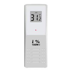Wireless Weather Station Table Alarm Clock Calendar 12/24 Hours Indoor/Outdoor Temperature Display