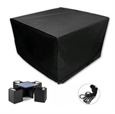 Garden Patio Rectangular Table Chairs Protective Cover Waterproof Dustproof Folding Furnitur Cover