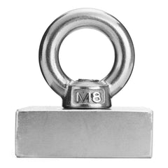 50*50*20mm Recovery Magnet Cuboid Square Block Rare Earth Magnet Metal Detector