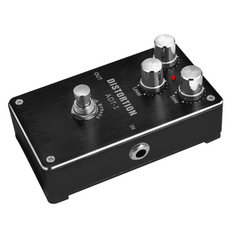 Distortion Electric Guitar Effect Pedal Aluminum Alloy Housing True Bypass
