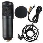 Condenser Microphone Kit Live Set Metal Shockproof Professional Recording Studio