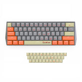 Triple Mode Gaming mechanical keyboard Low-Shaft Profile RGB Wireless Bluetooth5.0 For MAC