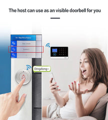 Alarm System for Home Burglar Security 433MHz WiFi GSM Alarm Wireless Tuya Smart House App Control