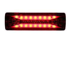 2x 12V 37LED Flowing Rear Tail Light Turn Signal Brake Reverse Lamp