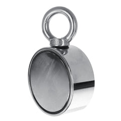 300KGx2 D94mm Double Side Neodymium Magnet Fishing Metal Sea Treasure Search Neodymium Recovery Magnet