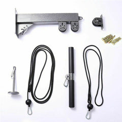 80KG Fitness DIY Pulley Cable Machine Biceps Triceps Hand Strength Trainning Home Gym Workout Tools