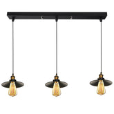 Iron Pendant Light Ceiling Lamp Chandelier Bedroom Home Fixture Decor Without Bulbs