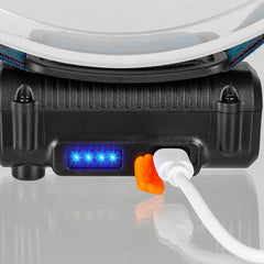 Smart Sensor Headlight XPG+COB 6 Modes Type-C Charging 2000mAh Battery Flashlight Head Torch
