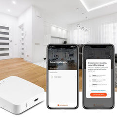 Smart Home Gateway Bluetooth Mesh Compatible with Security Alarm Accessoriesy Works With Alexa Voice Control And Smart Life