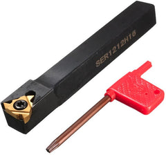 12x100mm Lathe Turning Tool Holder Boring Bar With A 16ER AG60 Insert