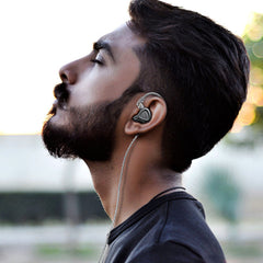 Noise Reduction Earphone In-Ear Earbuds Monitor Headphones Hi-Fi Headset For KZ ZSN PRO ZSX ZS10 PRO ZAX