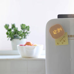 Timing Smart Small Alarm Clock Square Mini Cartoon Simple Digital Clock Luminous Electronic Clock