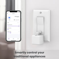 Bluetooth Connection Smart Fully Automatic Fingertip Robot Free Stickers Switch Button Controller