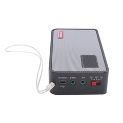 FM Mini-loudspeaker Digital Tuning Recorder MP3 Player Radio Speaker Support TF Card