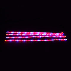 4 Pcs 20W 36 LED Grow Light Strip Red:Blue 4:1 Waterproof LED Plant Light EU/US Plug AC100-240V