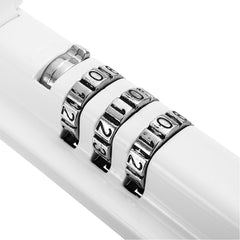 Door Bolt Lock Sliding Combination Code Resettable For Gate Shed Garage Cabinet