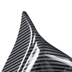 Replacement Side Mirror Cover Caps For BMW E60 E61 2003-2008 M Style Carbon Fiber Look