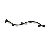 Utility 5 Hooks Single Iron Household Storage Hook Rack Key Coat Towel Wall Hook Rack