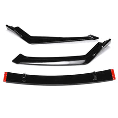 Front Bumper Lip Body Kit Spoiler Gloss Black