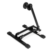L Type Folding Floor Bike Stand Adjustable Parking Rack Bicycle Storage