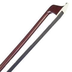 Violin Bow 4/4 Size Brazilwood Stick Lizard Skin Grip Black Mongolia Horsehair W/ Ebony Frog Well Balanced