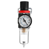 Single Compressor Air Filter Air Pressure Regulator Water-oil Separator Trap Filter for Air Tools System